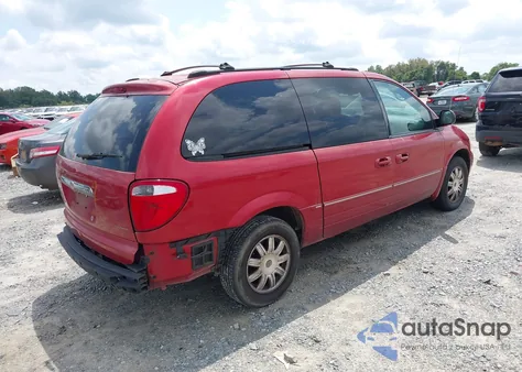 2005 Chrysler Town & Country Touring из США, поврежденный, VIN 2C4GP54L55R530330